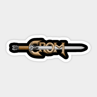 Crom! Sticker